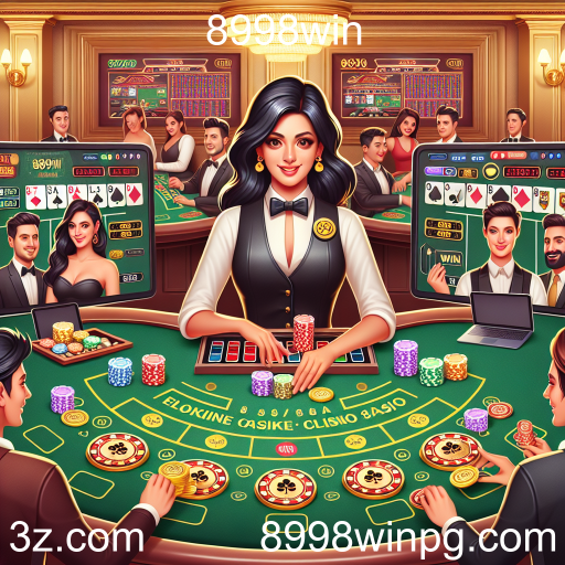 Descubra a Categoria de Live Games no 8998win